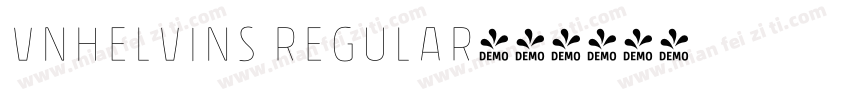 VnHelvIns Regular字体转换